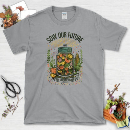 Sow Our Future T-Shirt T-Shirts / S / Sport Grey Physical Item