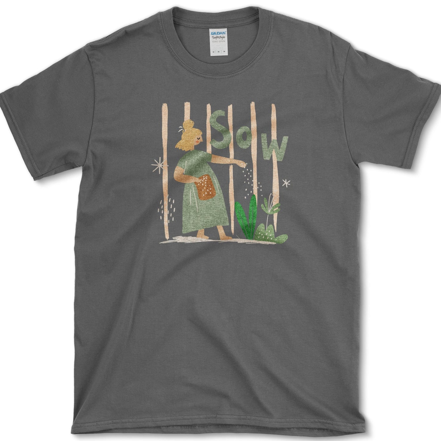 Sow T-Shirt Dark Heather / S Essential Tees