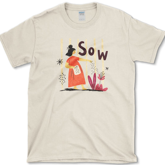 Sow T-Shirt Natural / S Essential Tees