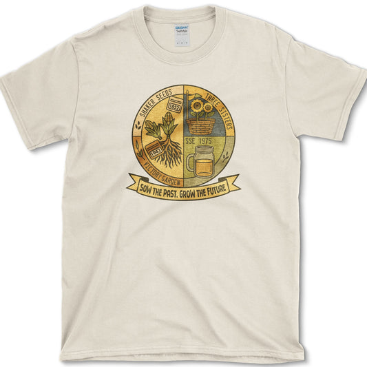 Sow the Past T-Shirt Natural / S Essential Tees
