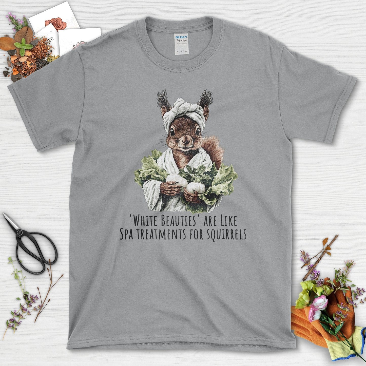 Spa Treatments Squirrel T-Shirt Sport Grey / S T-Shirt