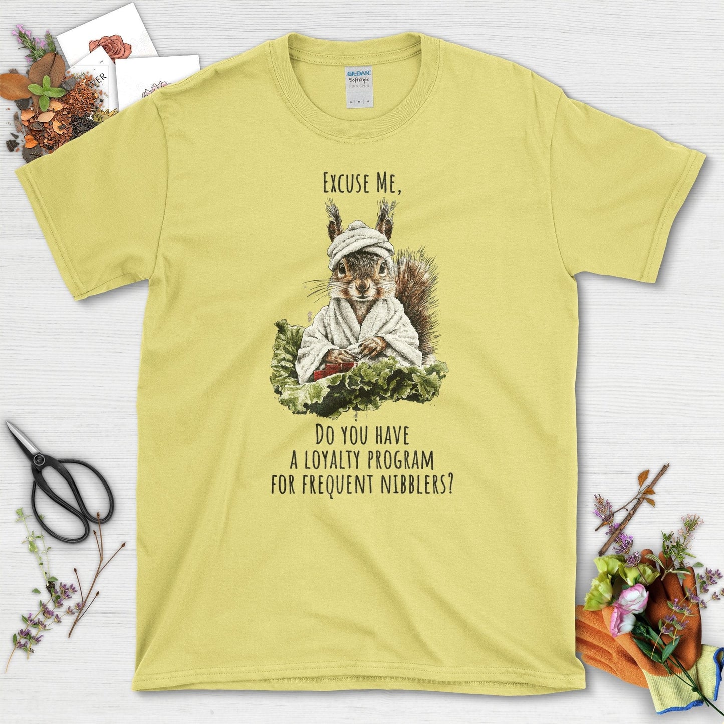 Squirrel Loyalty Program T-Shirt Cornsilk / S T-Shirt