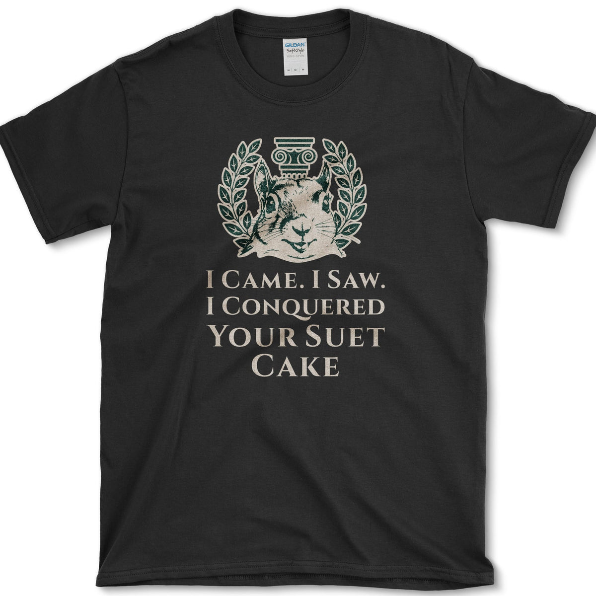 Squirrel Suet Cake T-Shirt Black / S Essential Tees