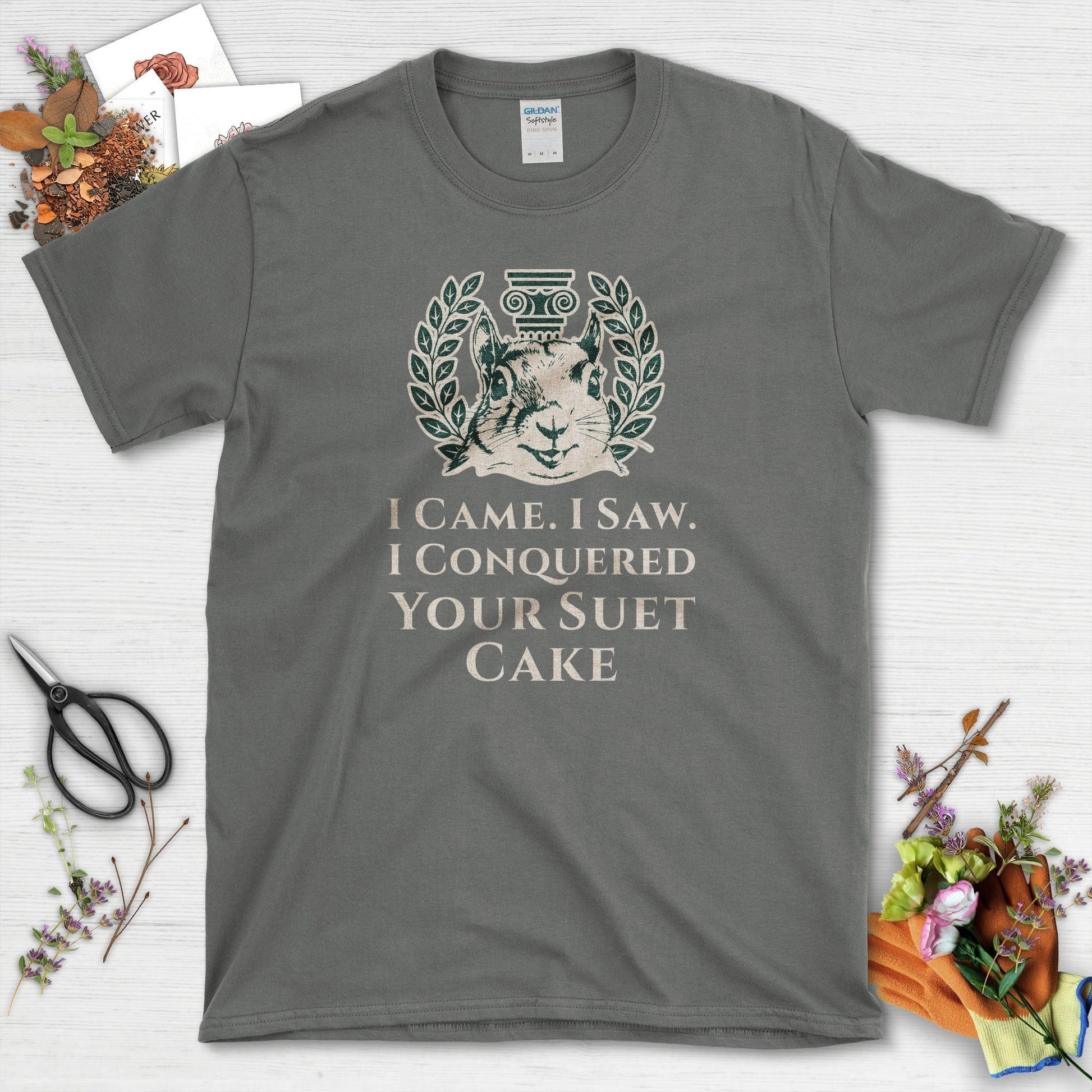 Squirrel Suet Cake T-Shirt Charcoal / S T-Shirt