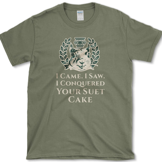 Squirrel Suet Cake T-Shirt Military Green / S Essential Tees