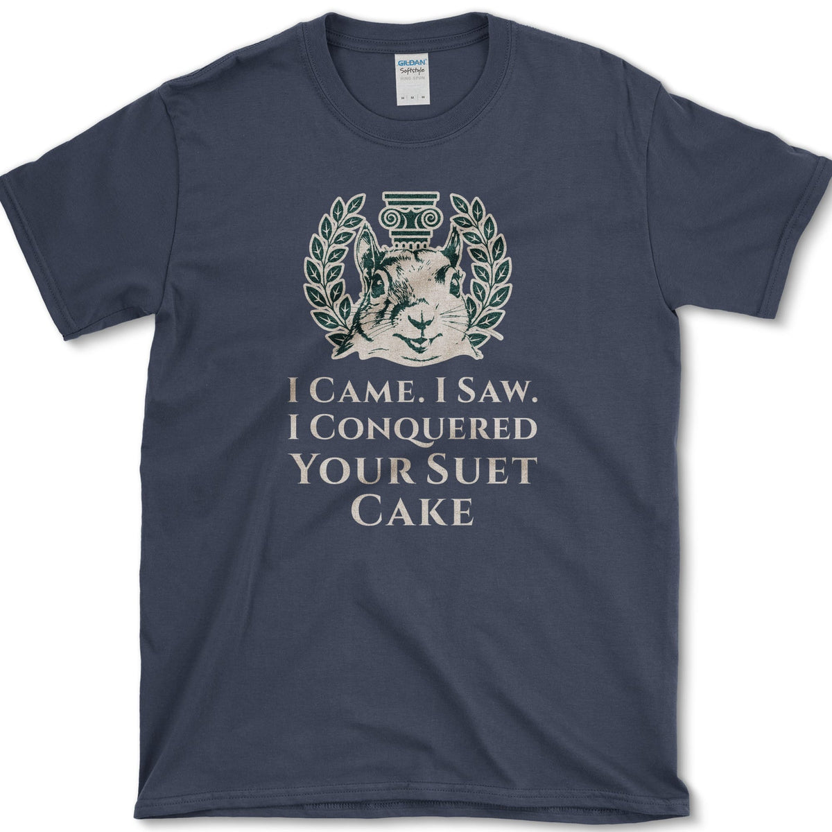 Squirrel Suet Cake T-Shirt Navy / S Essential Tees