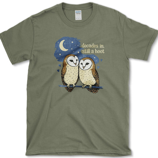 Still A Hoot T-Shirt Essential Tees / S / Military Green Physical Item