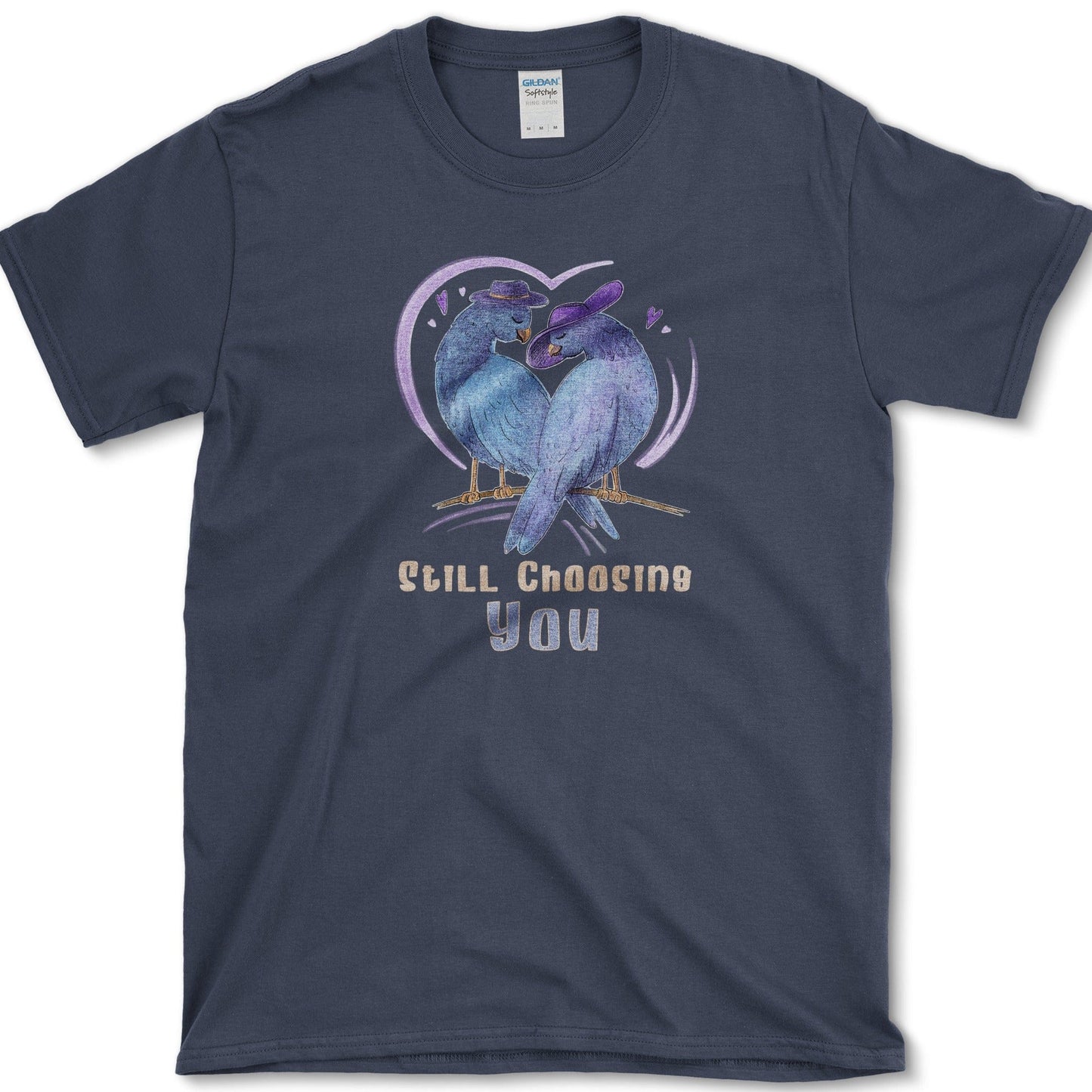 Still Choosing You T-Shirt Essential Tees / S / Navy Physical Item