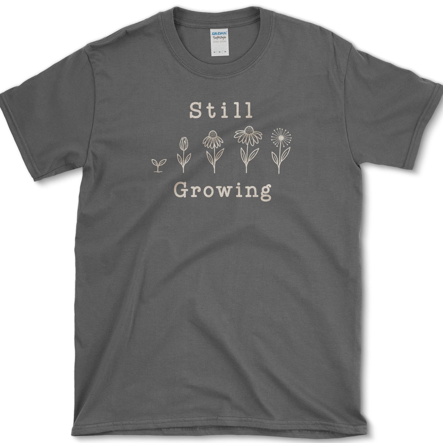 Still Growing T-Shirt S / Dark Heather Essential Tees