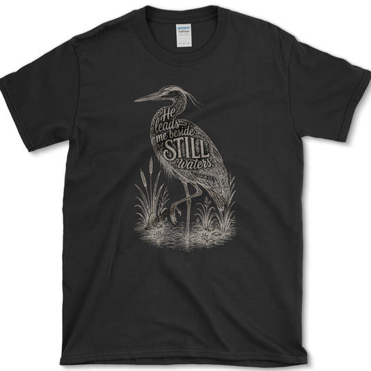 Still Waters T-Shirt S / Black Essential Tees