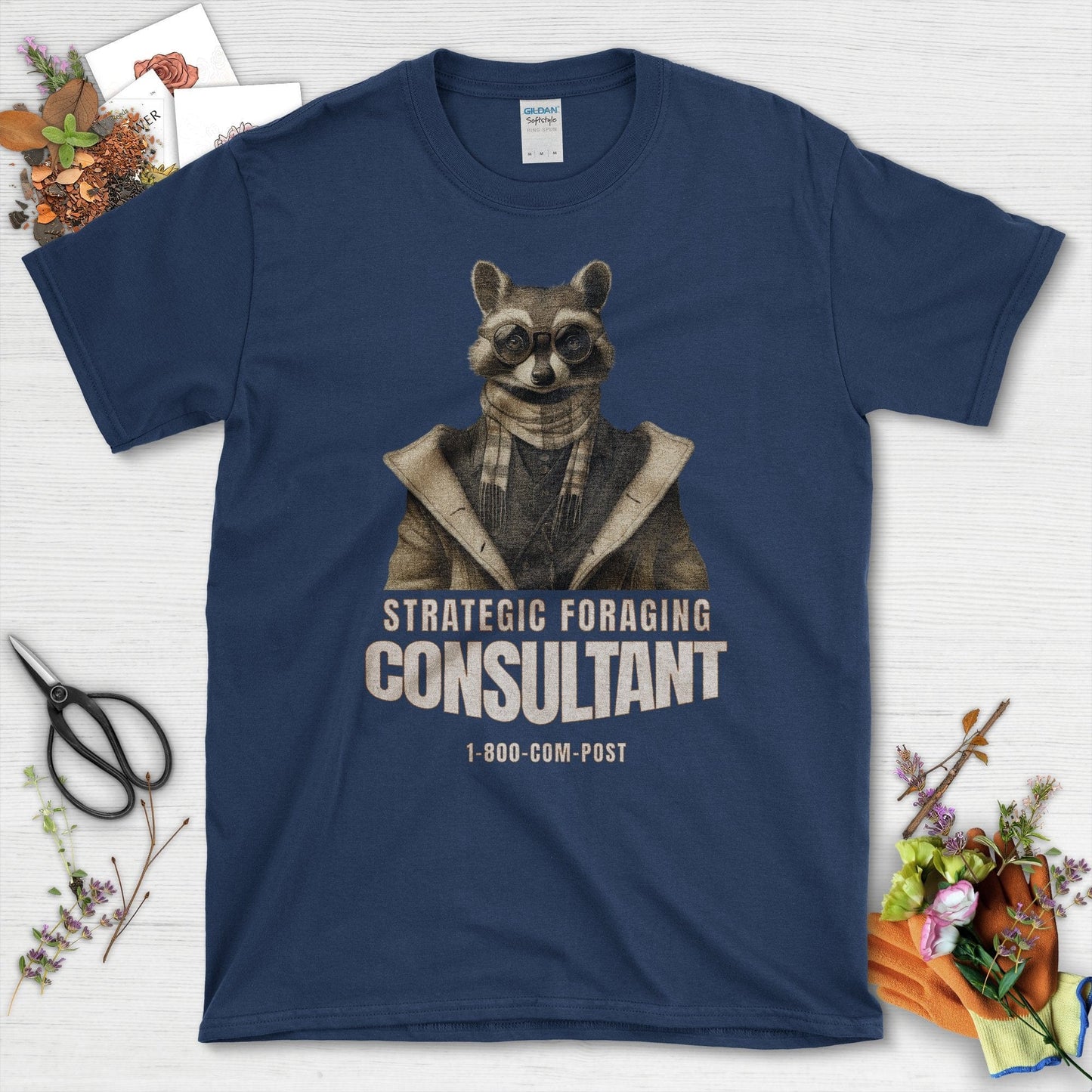 Strategic Foraging Consultant T-Shirt Navy / S T-Shirt