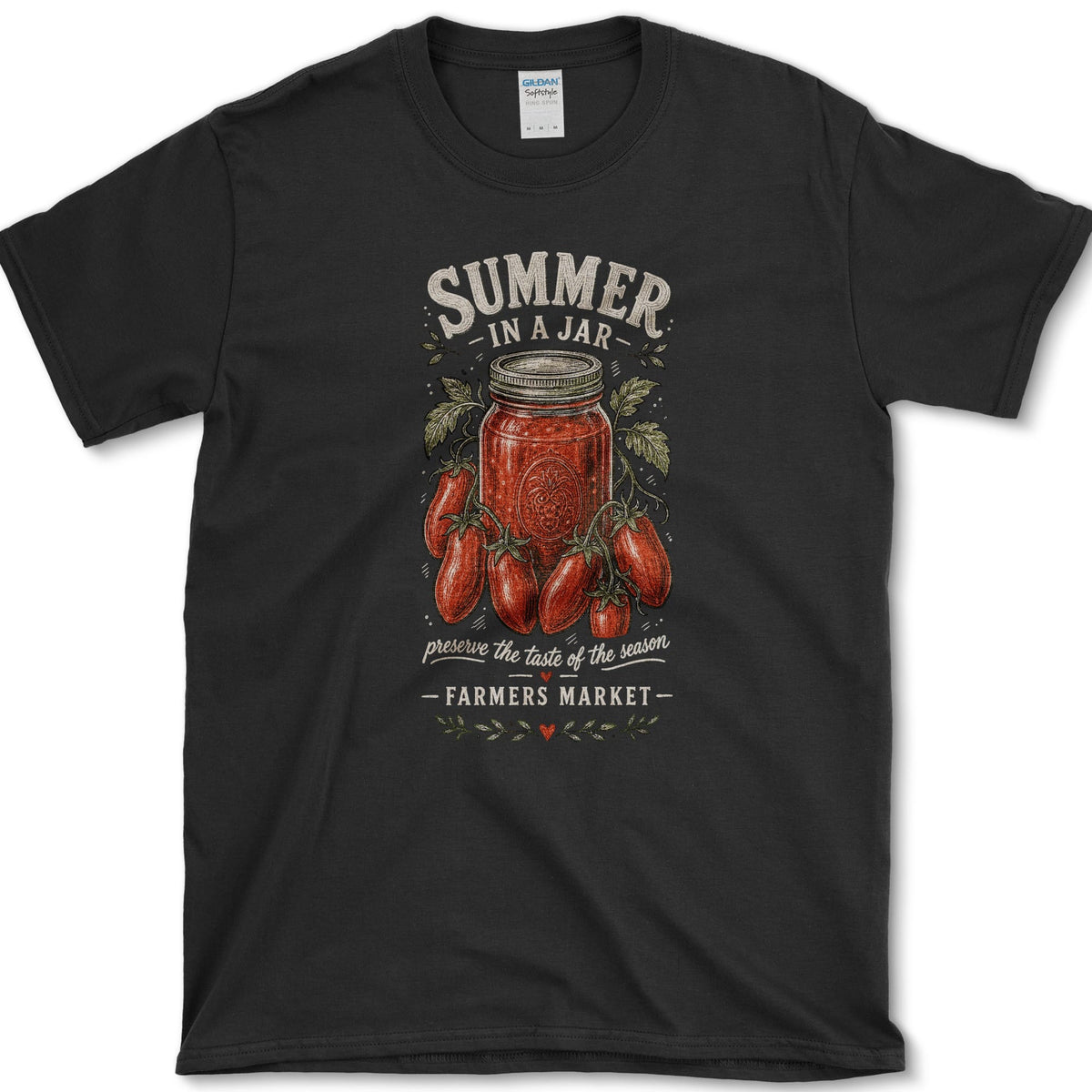 Summer In A Jar T-Shirt S / Black Essential Tees