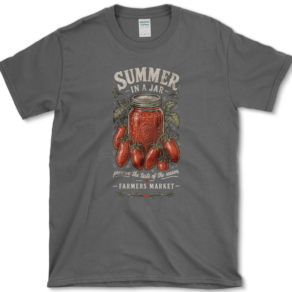 Summer In A Jar T-Shirt S / Dark Heather Essential Tees