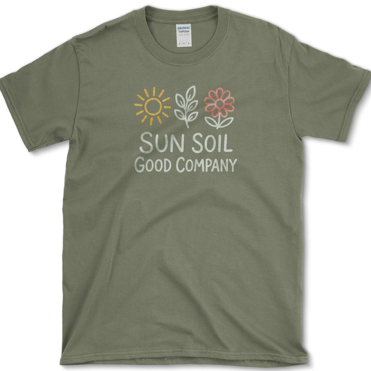 Sun Soil Company T-Shirt S / Military Green Essential Tees