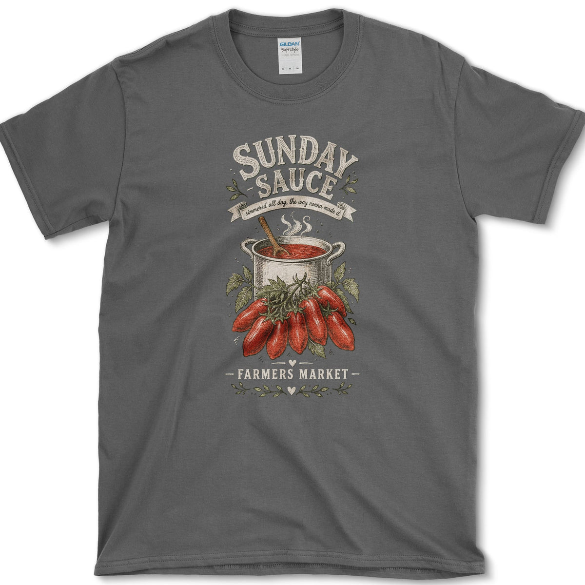 Sunday Sauce T-Shirt S / Dark Heather Essential Tees