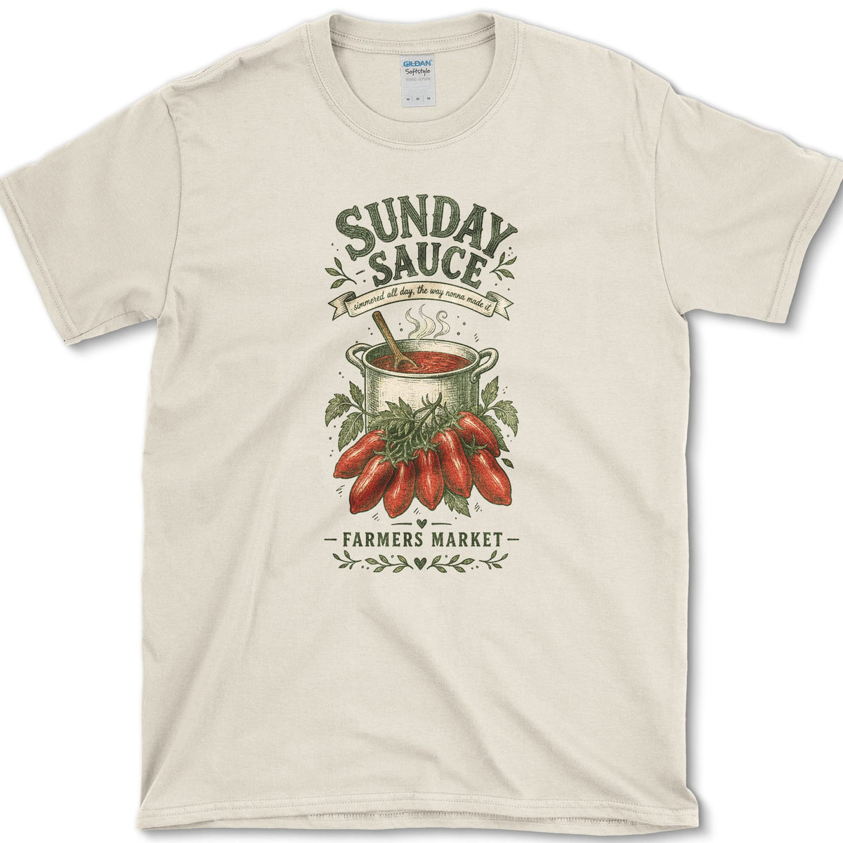 Sunday Sauce T-Shirt S / Natural Essential Tees