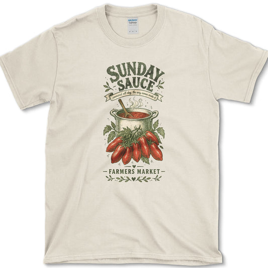 Sunday Sauce T-Shirt S / Natural Essential Tees