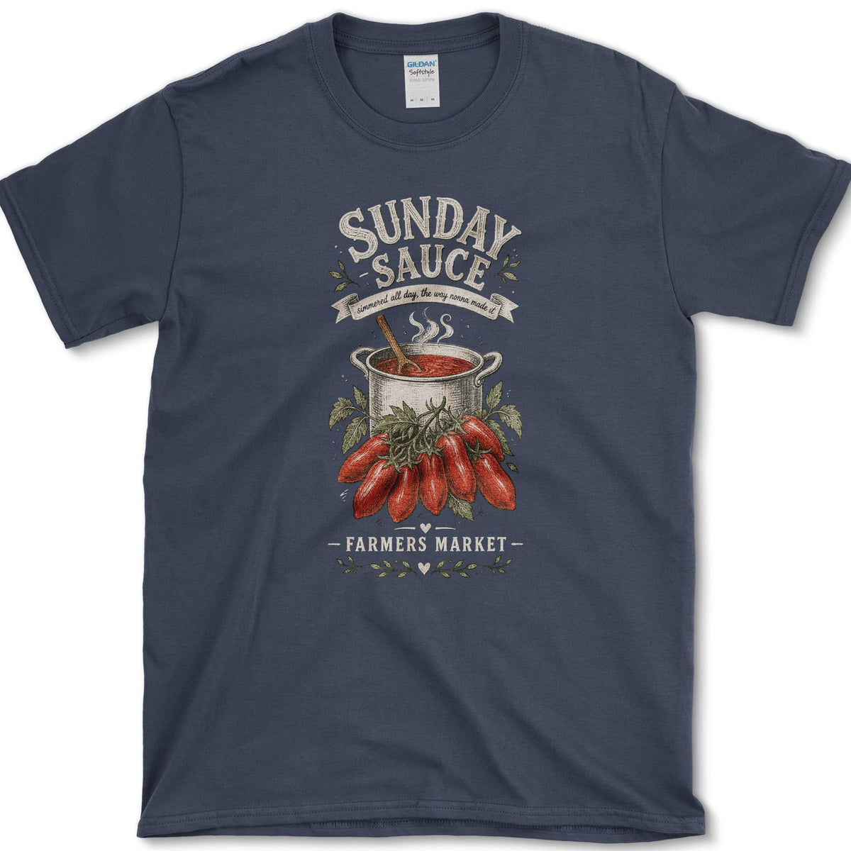 Sunday Sauce T-Shirt S / Navy Essential Tees