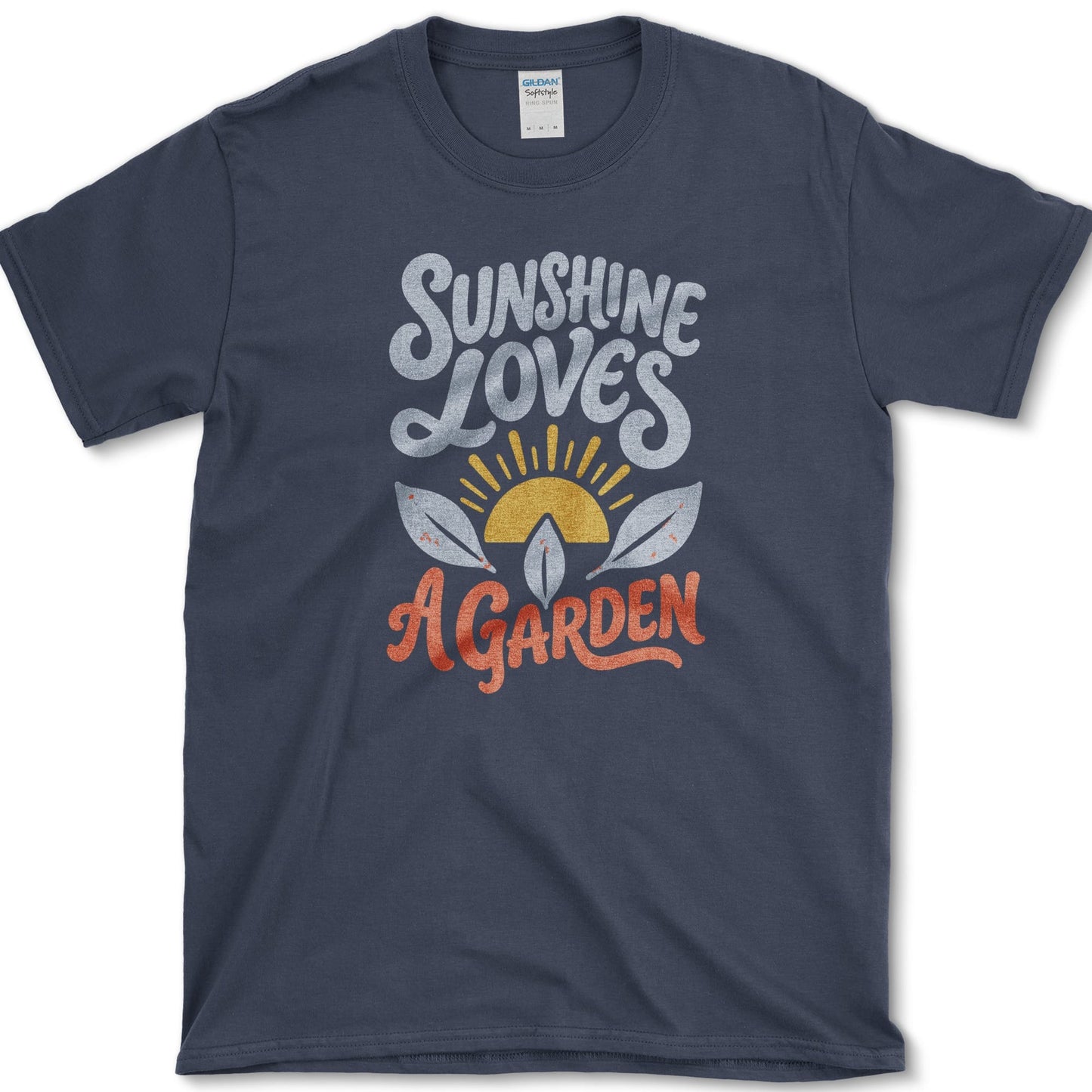 Sunshine Loves A Garden T-Shirt S / Navy Essential Tees