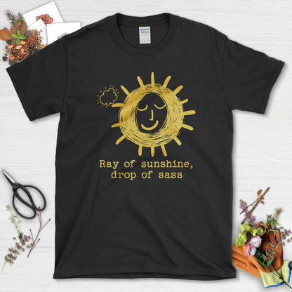 Sunshine & Sass T-Shirt Black / S T-Shirt