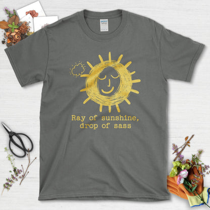 Sunshine & Sass T-Shirt Charcoal / S T-Shirt