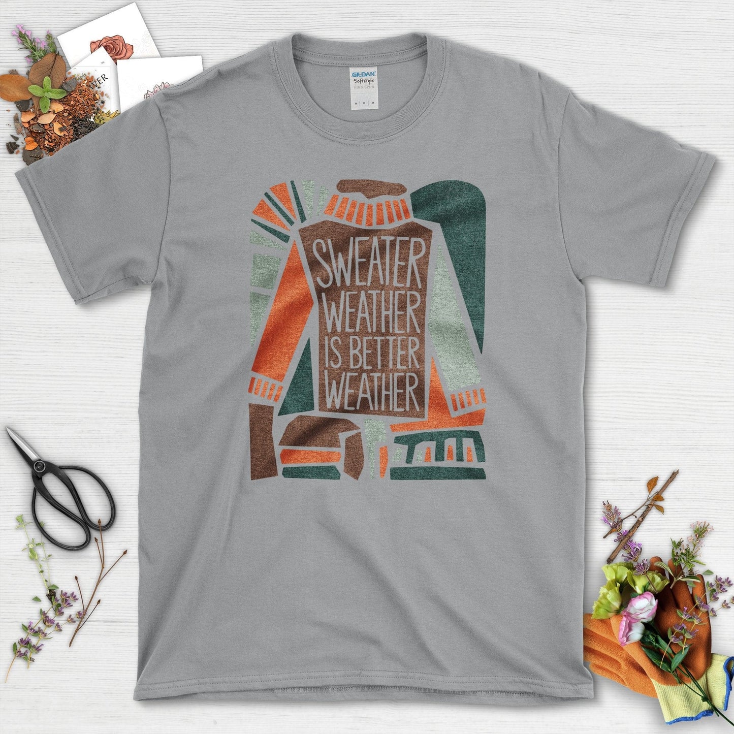 Sweater Weather Better Weather T-Shirt T-Shirts / S / Sport Grey Physical Item