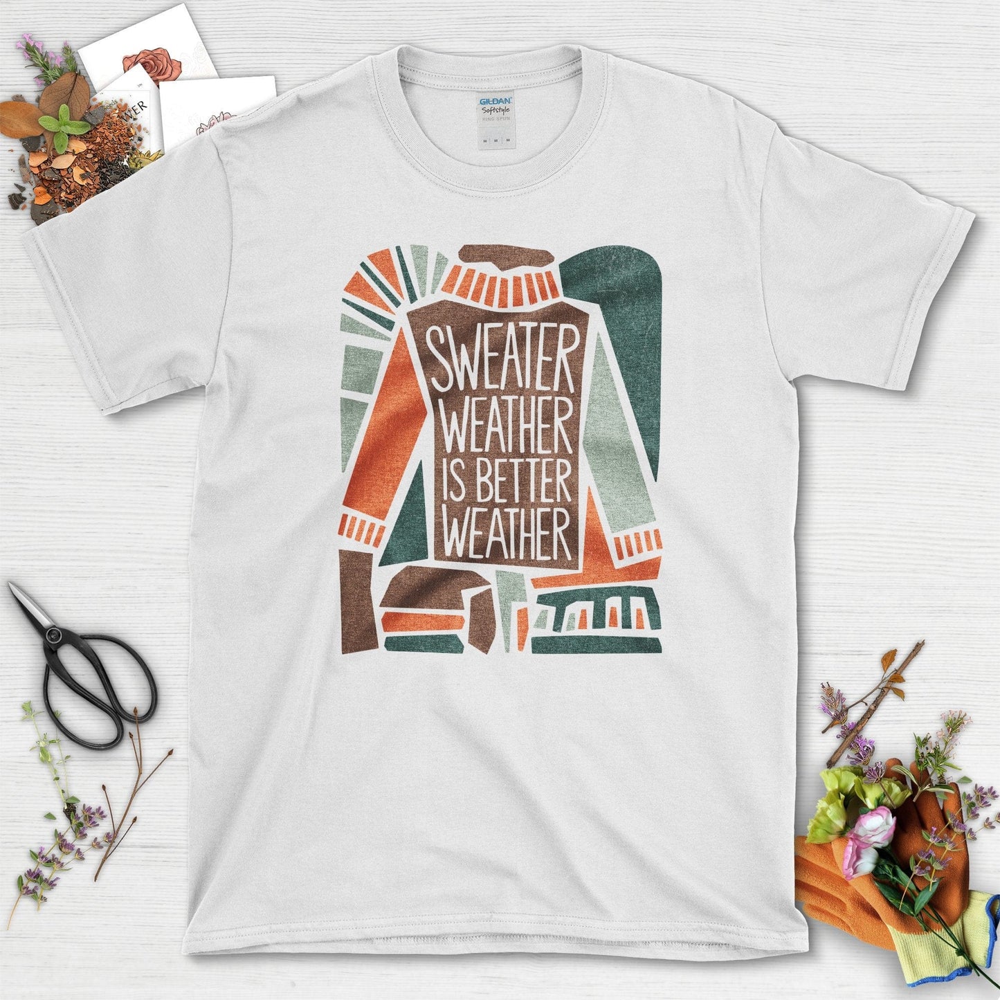 Sweater Weather Better Weather T-Shirt T-Shirts / S / White Physical Item