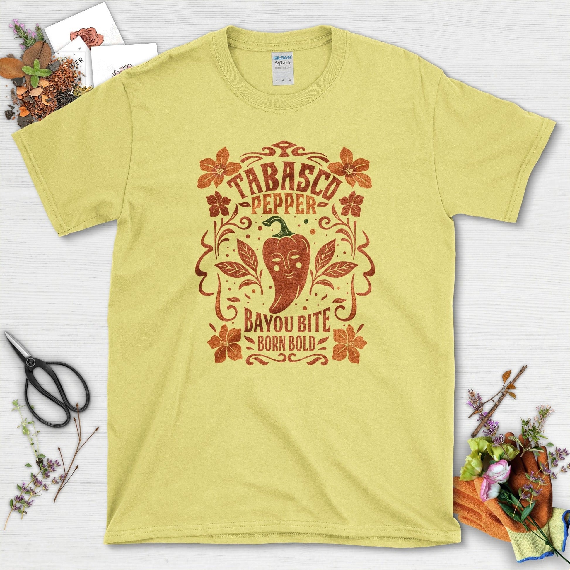 Tabasco Pepper Bayou Bite T-Shirt Cornsilk / M Physical Item