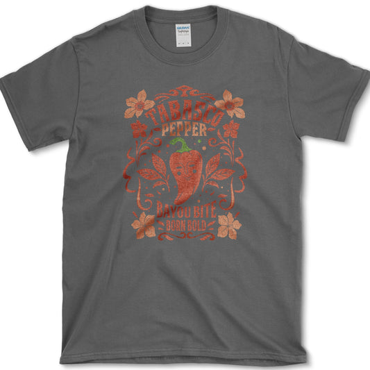 Tabasco Pepper Bayou Bite T-Shirt Dark Heather / S Essential Tees