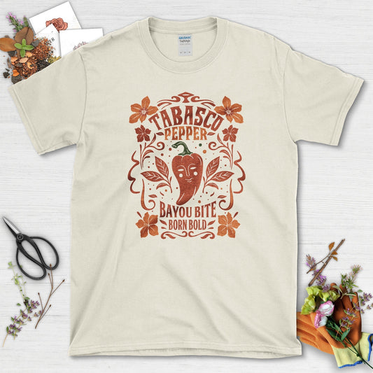 Tabasco Pepper Bayou Bite T-Shirt Natural / M Physical Item