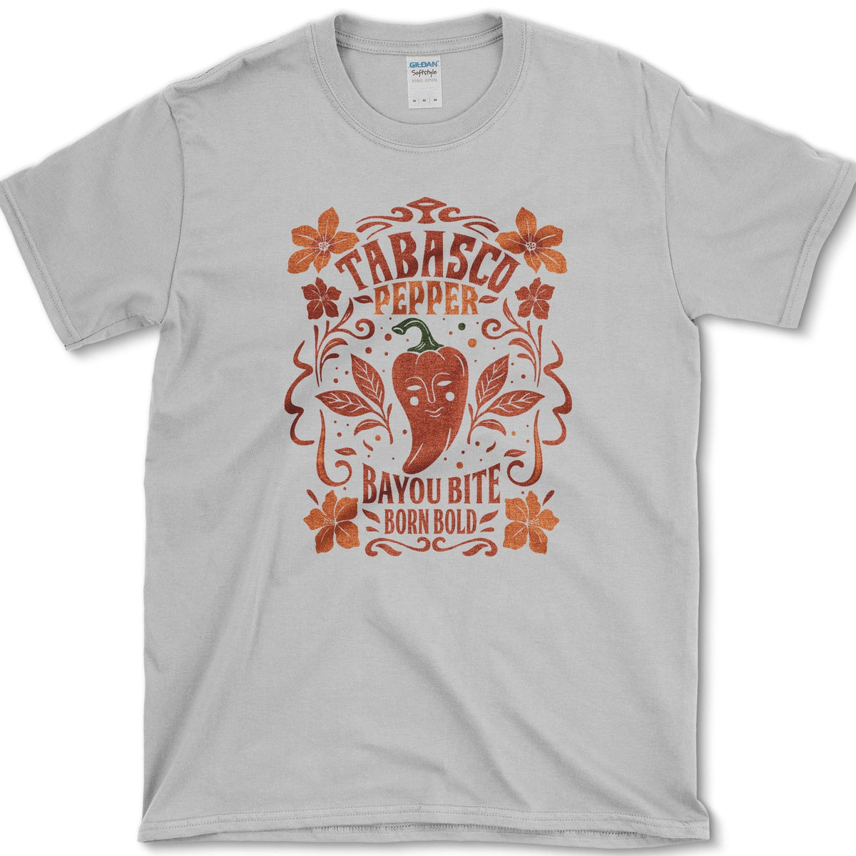 Tabasco Pepper Bayou Bite T-Shirt Sport Grey / S Essential Tees