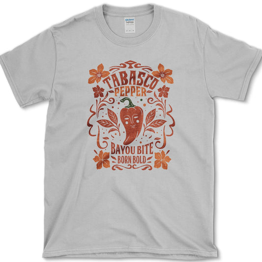 Tabasco Pepper Bayou Bite T-Shirt Sport Grey / S Essential Tees