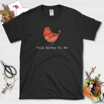 Talk Birdy To Me T-Shirt Black / S T-Shirt