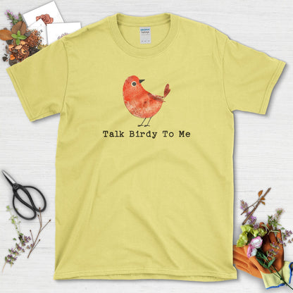 Talk Birdy To Me T-Shirt Cornsilk / S T-Shirt