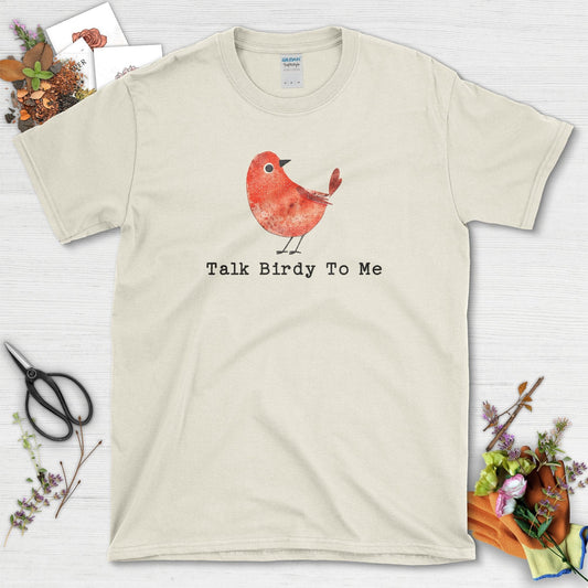 Talk Birdy To Me T-Shirt Natural / S T-Shirt