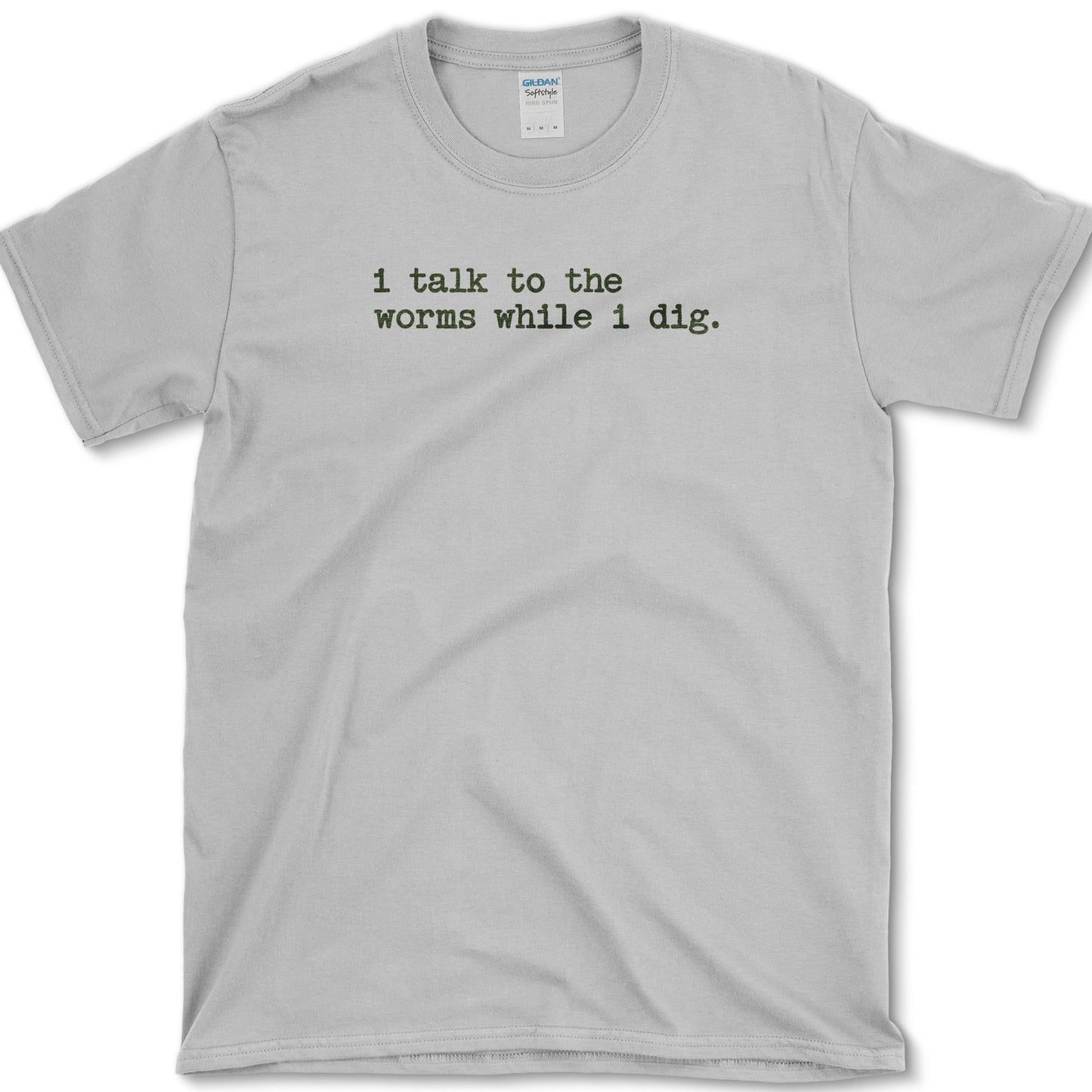 Talk To Worms T-Shirt Sport Grey / S Essential Tees