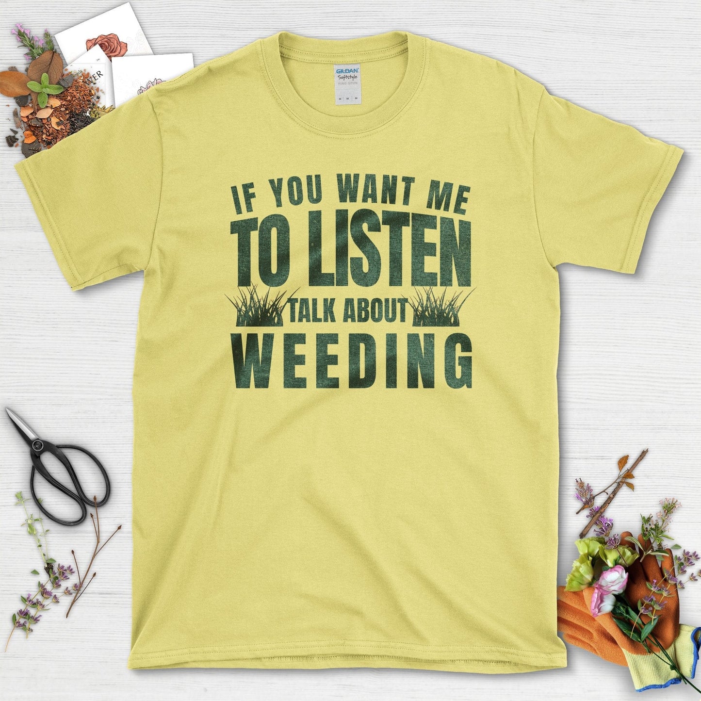 Talk  Weeding T-Shirt Cornsilk / S T-Shirt