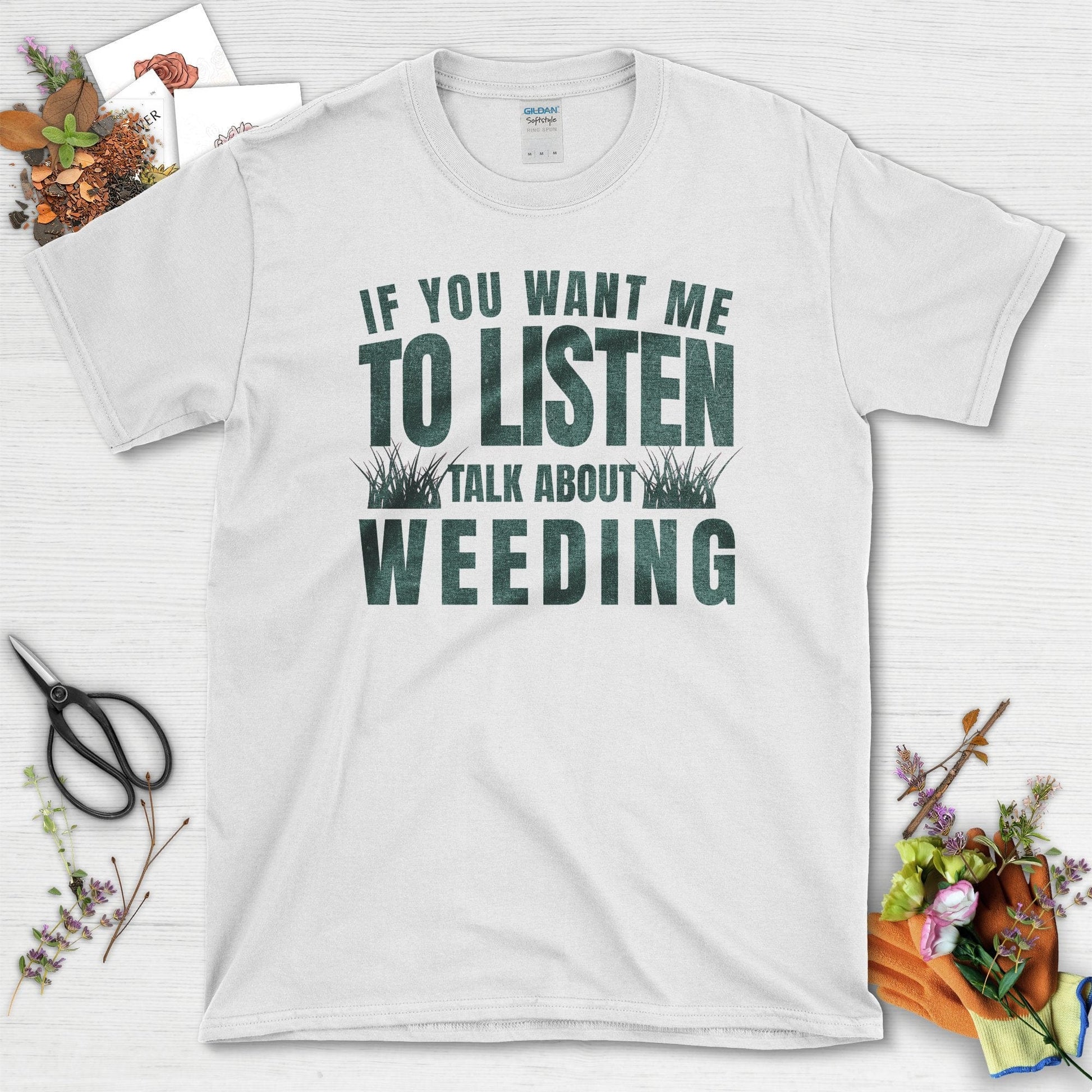 Talk  Weeding T-Shirt White / S T-Shirt