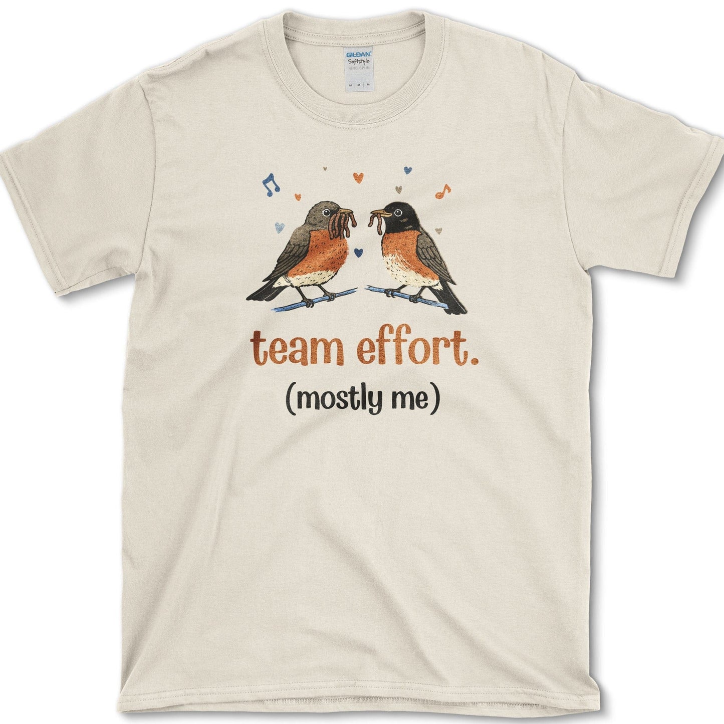Team Effort T-Shirt Essential Tees / S / Natural Physical Item