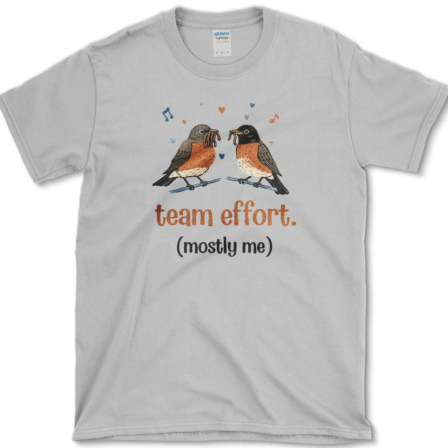 Team Effort T-Shirt Essential Tees / S / Sport Grey Physical Item