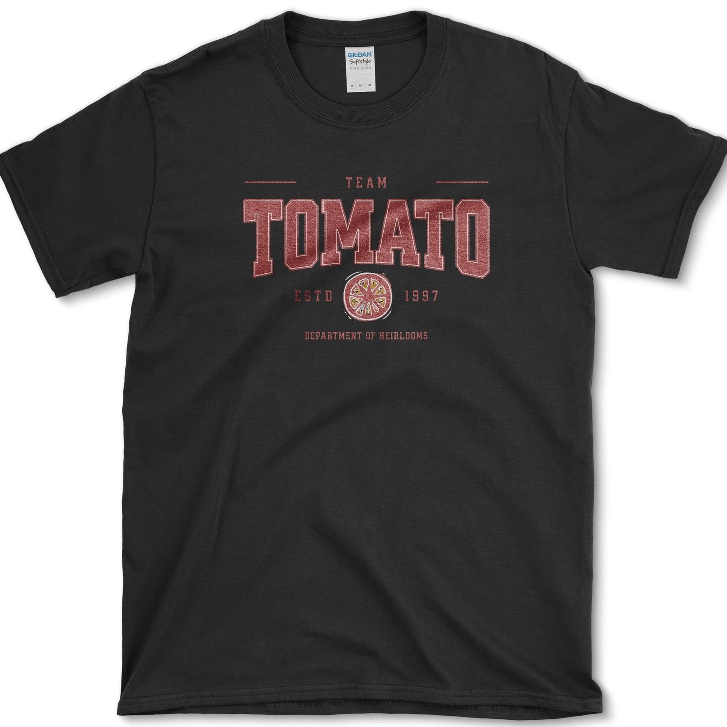 Team Tomato T-Shirt S / Black Essential Tees