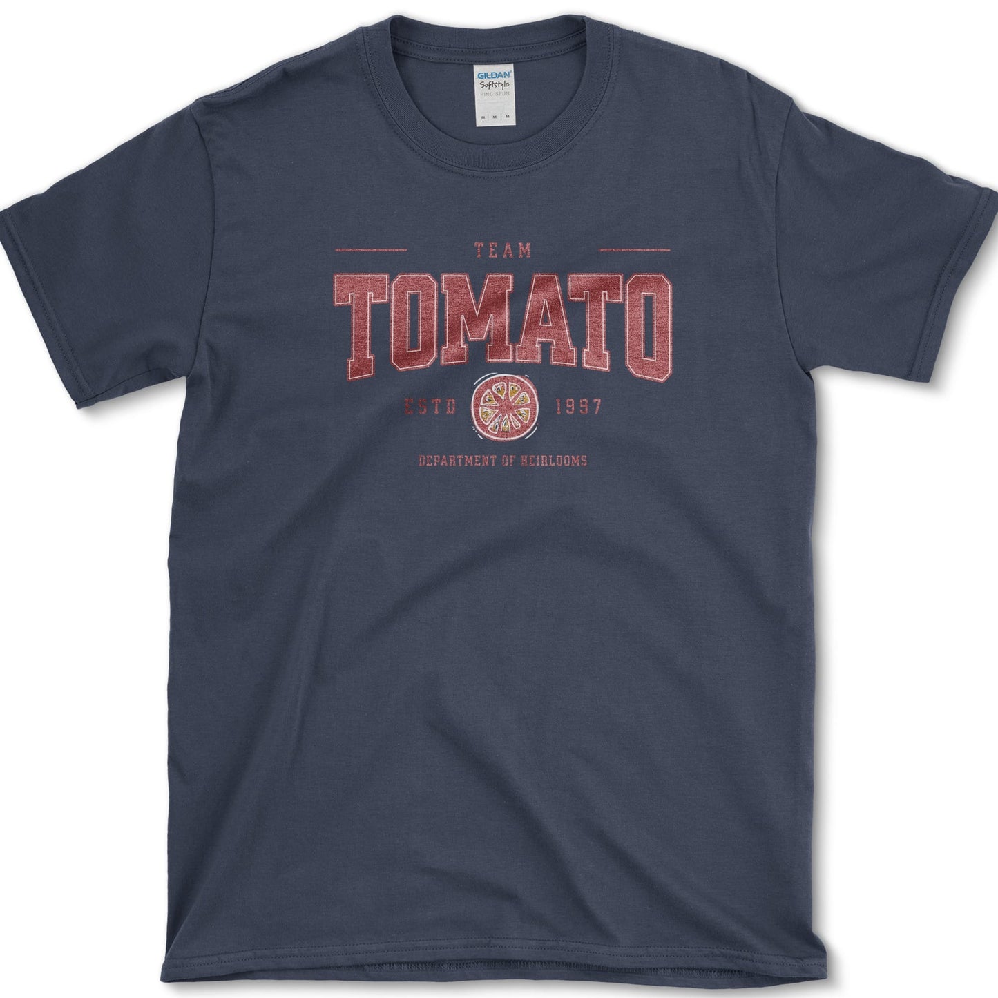 Team Tomato T-Shirt S / Navy Essential Tees