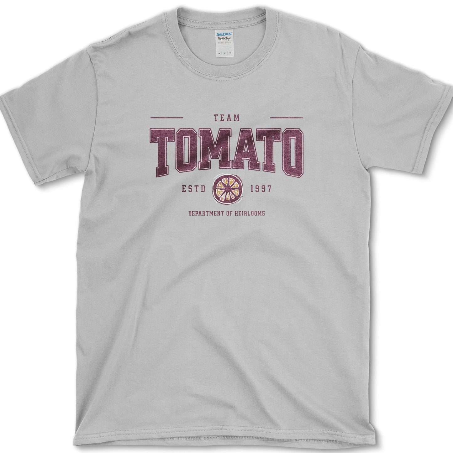 Team Tomato T-Shirt S / Sport Grey Essential Tees