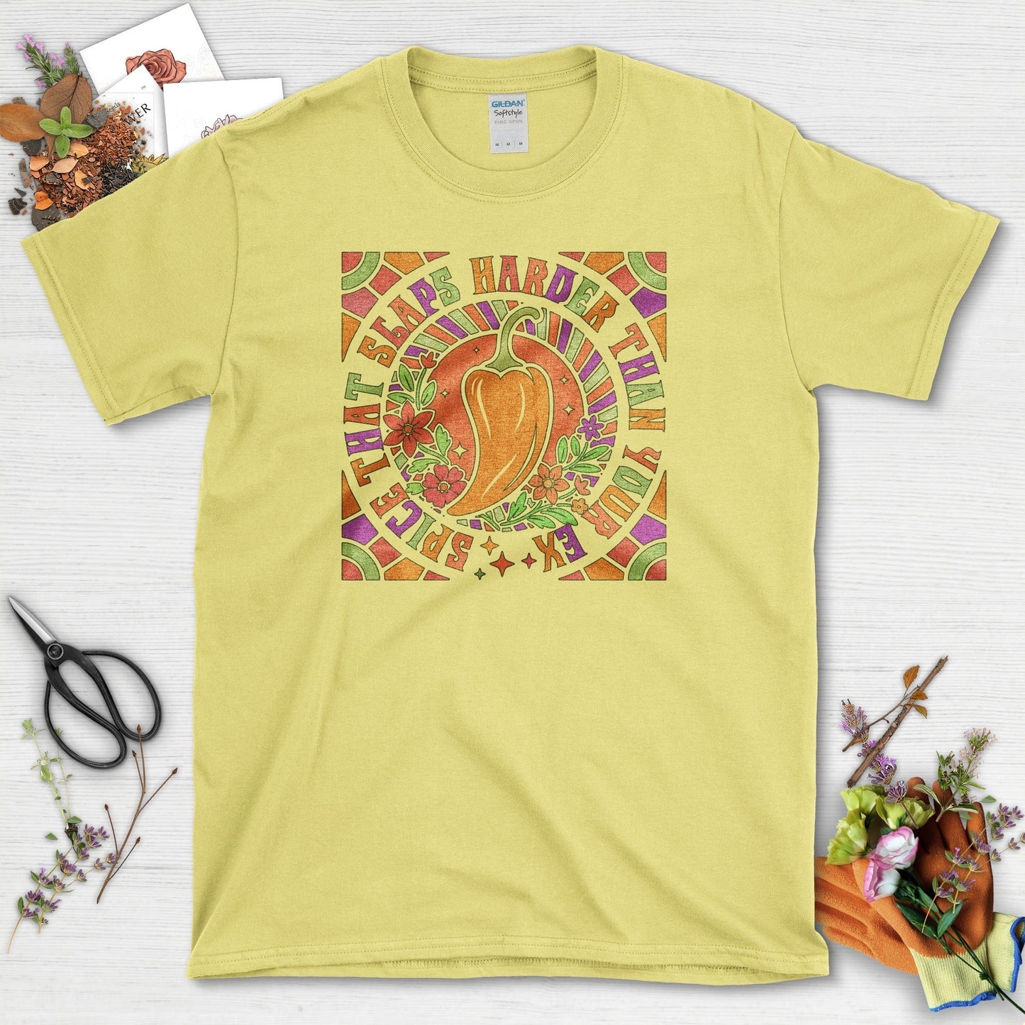 That Spice Slaps Harder T-Shirt Cornsilk / M Physical Item