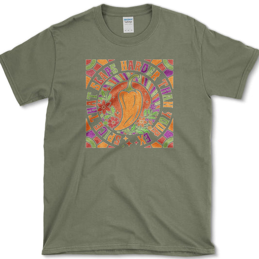 That Spice Slaps Harder T-Shirt Military Green / S Essential Tees