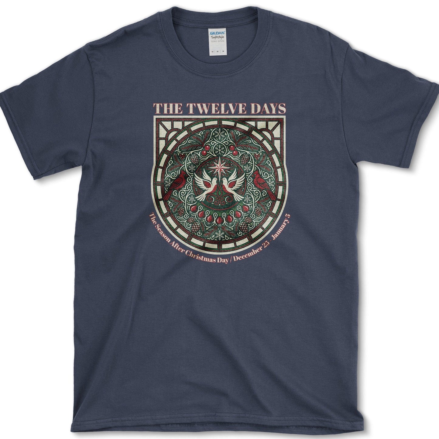 The 12 Days T-Shirt Essential Tees / S / Navy Physical Item
