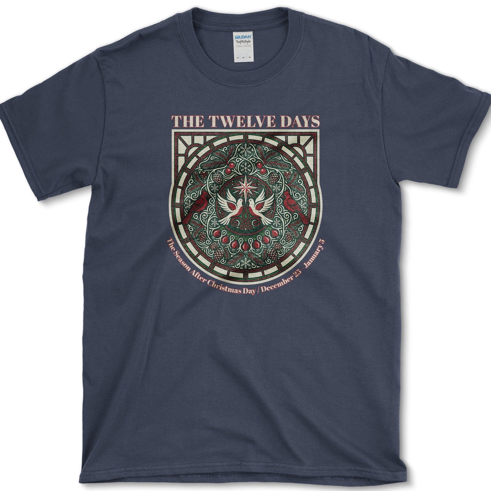 The 12 Days T-Shirt Essential Tees / S / Navy Physical Item