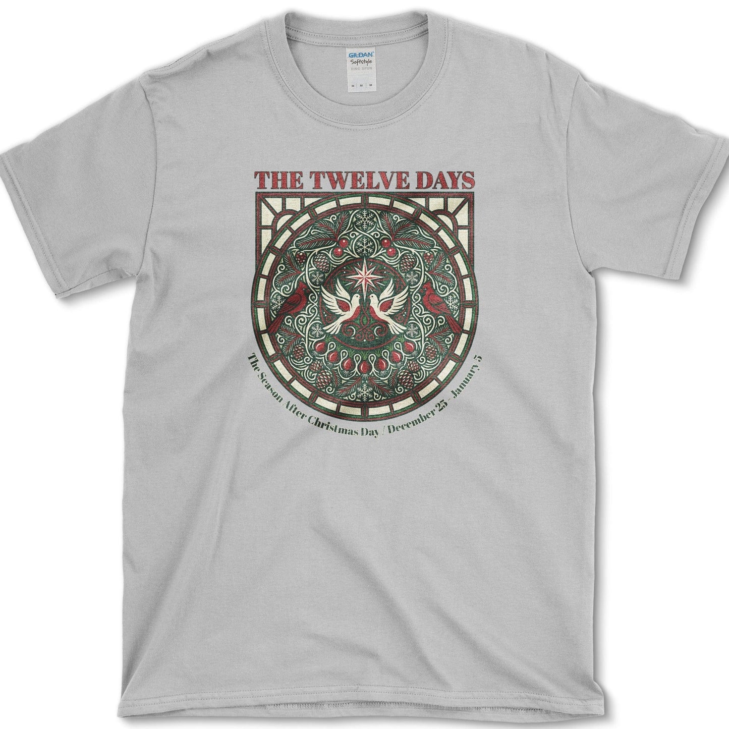 The 12 Days T-Shirt Essential Tees / S / Sport Grey Physical Item
