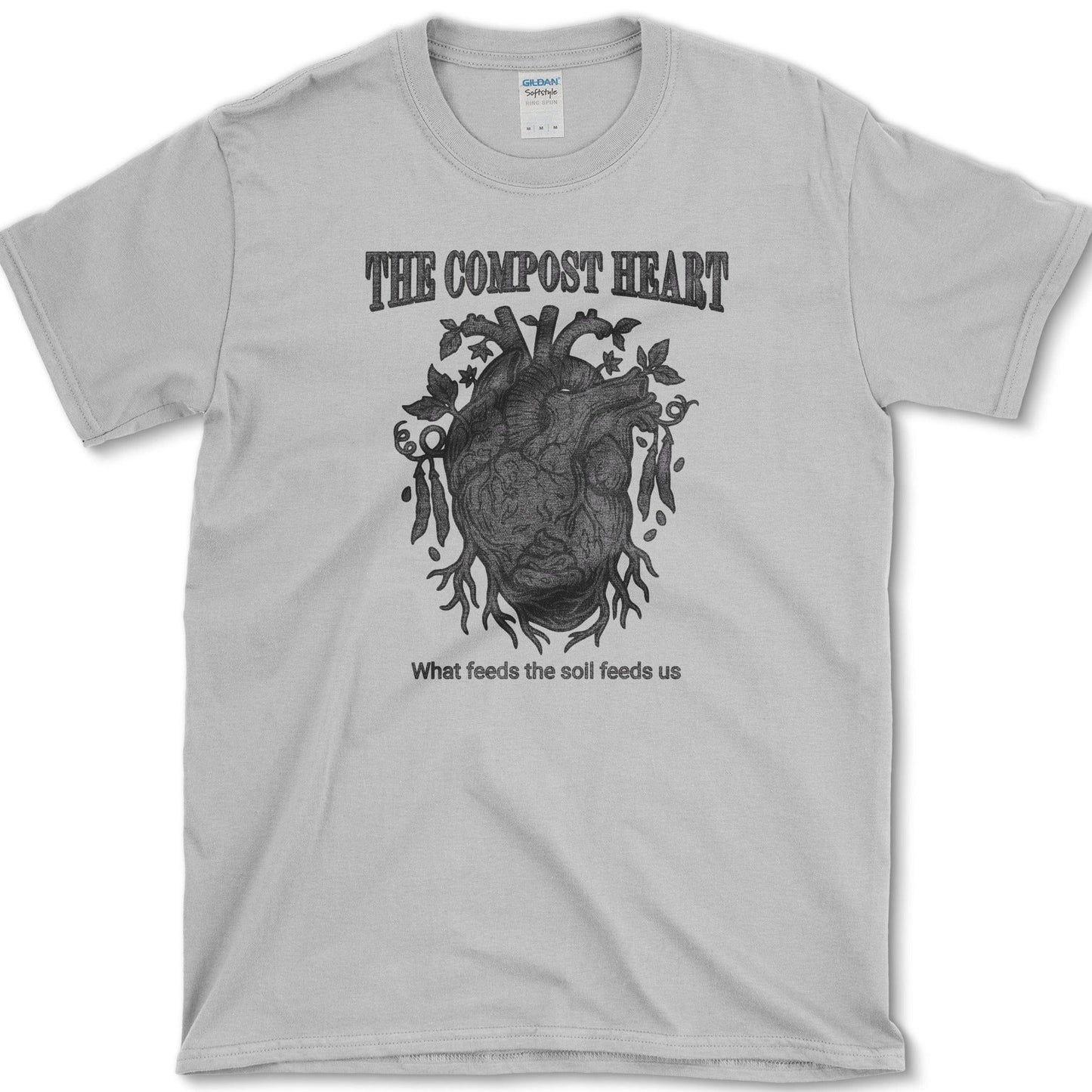 The Compost Heart T-Shirt Essential Tees / S / Sport Grey Physical Item