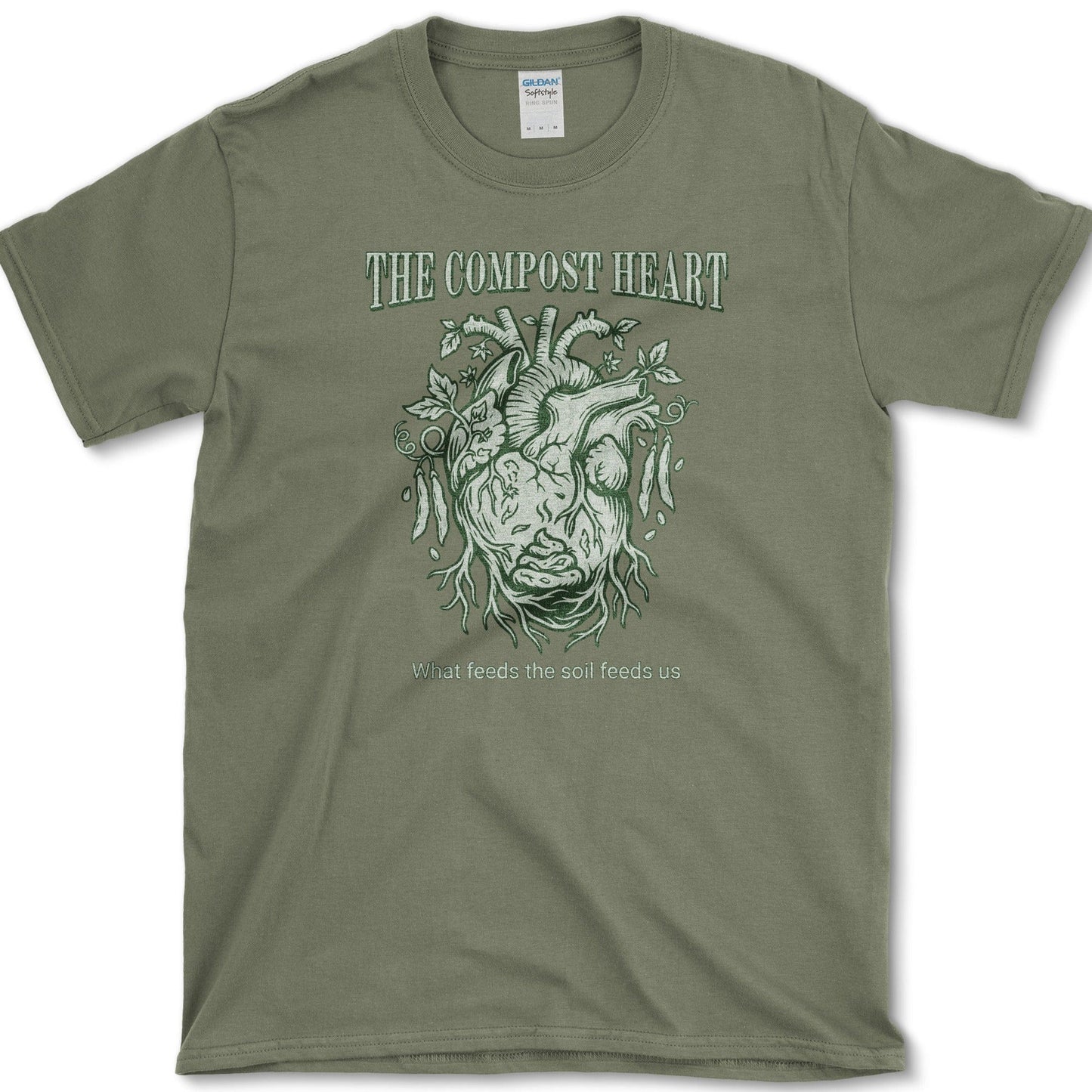 The Compost Heart T-Shirt Physical Item